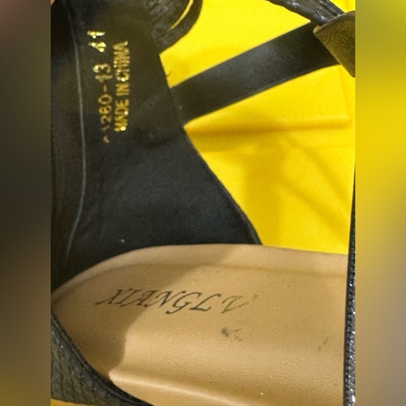 Women's Flat Sandal Flip Flops Open Toe Strap Zipper Back Flatform Wedge Sandals - Picture 13 of 16